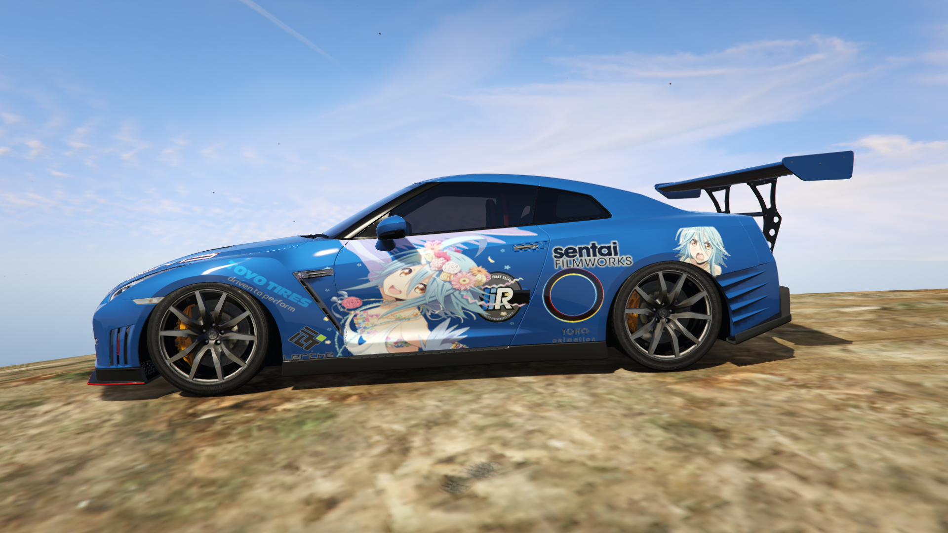 Nissan GTR Papi The Harpy Itasha GTA Mods Com